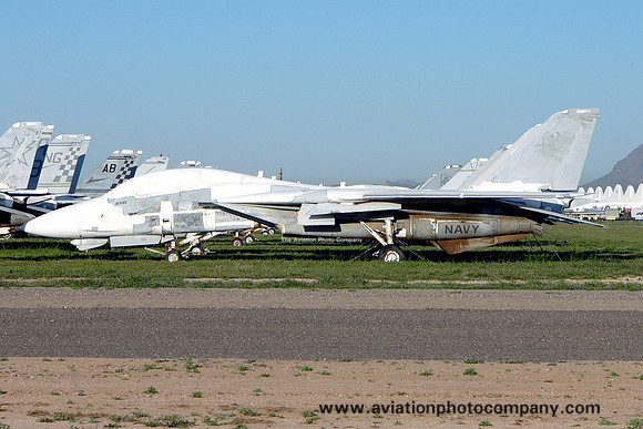 US Navy Grumman F-14A Tomcat 159018 stored at AMARG Davis Monthan (2005)