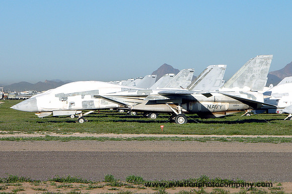 US Navy Grumman F-14A Tomcat 159004 stored at AMARG Davis Monthan (2005)