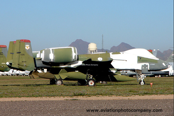 USAF Fairchild A-10A Thunderbolt 79-0126 stored at AMARG Davis Monthan (2005)