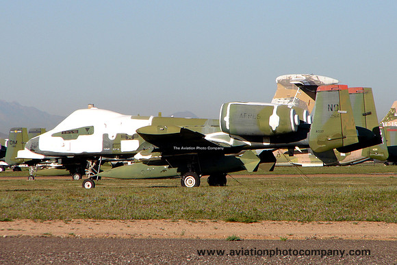 USAF Fairchild A-10A Thunderbolt 77-0266 stored at Davis Monthan (2005)