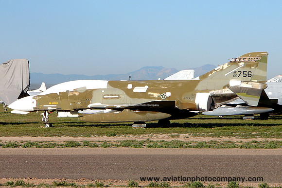 USAF McDonnell F-4D Phantom 65-0756 at AMARG Davis Monthan (2005)