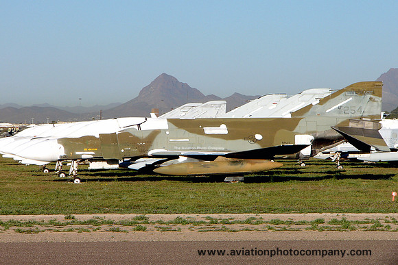 USAF McDonnell F-4D Phantom 66-0254 at AMARG Davis Monthan (2005)