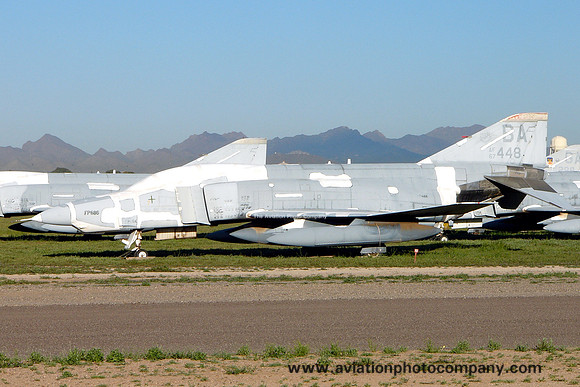 USAF McDonnell RF-4C Phantom 67-0448 at AMARG Davis Monthan (2005)