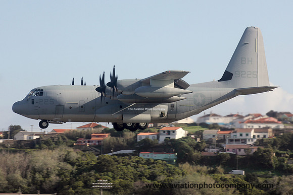 US Marines VMGR-252 Lockheed KC-130J Hercules 169225/BH at Lajes (2017)