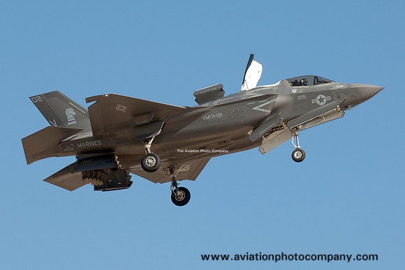 US Marines VMFA-121 Lockheed F-35B 169166/VK-02 at MCAS Yuma (2016)