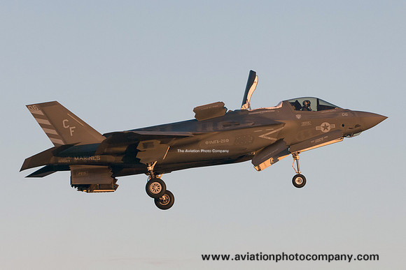 US Marines VMFA-211 Lockheed F-35B Lightning 169024/CF-06 at MCAS Yuma (2016)