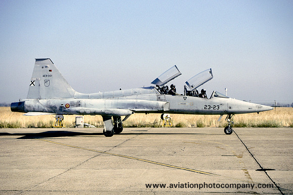 Spanish Air Force Ala 23 Northrop SF-5B Freedom Fighter AE.9-001/23-23 (2006)