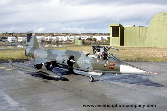 Italian Air Force 51 Stormo Lockheed F-104S Starfighter MM6766/51-03 (1994)