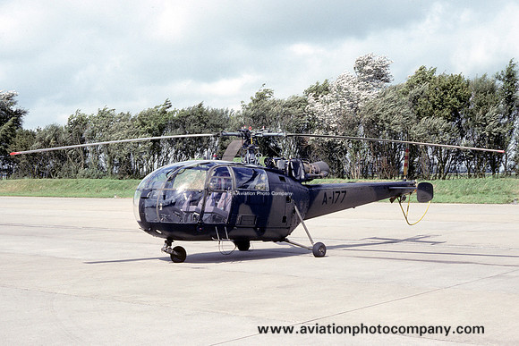 Dutch Air Force Sud Alouette III A-177 (1992)