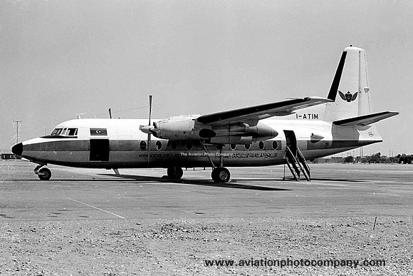 Kingdom of Libya Airlines Fokker F-27-200 Friendship I-ATIM