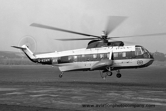 BEA Helicopters Sikorsky S-61N G-ASNM (1968)