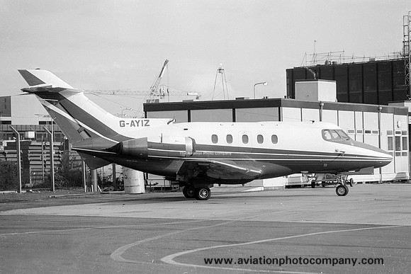 Peaktape Ltd Hawker Siddeley HS125-403B G-AYIZ (1979)