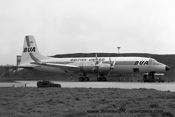British United Airways Bristol Britannia G-ANCD (1968)