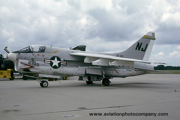 US Navy VA-122 LTV A-7E Corsair 159282/NJ-216 (1978)