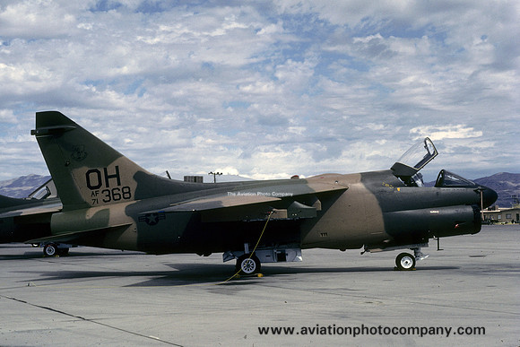 USAF Ohio ANG 166 TFS LTV A-7D Corsair 71-0368/OH (1981)