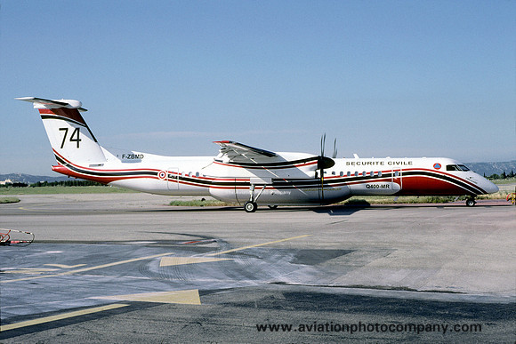French Securite Civile DHC-8-402 F-ZBMD/74 (2006)