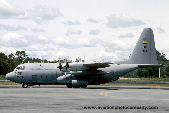 Colombian Air Force Lockheed C-130H Hercules FAC1005 (2006)