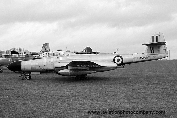 RAF 3 CAACU Gloster Meteor TT.20 WM223 (1974)