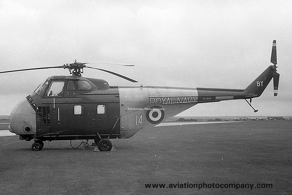 Royal Navy Brawdy Station Flight Westland Whirlwind HAS.7 XL846/BY14
