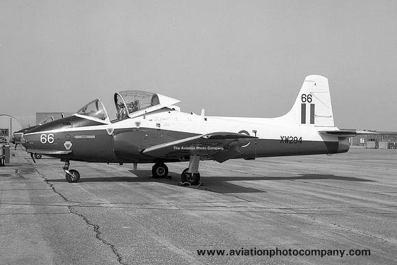 RAF 1 FTS Hunting Jet Provost T.5A XW294/66 (1975)