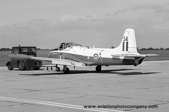 RAF CFS Hunting Jet Provost T.3 XM419/54 (1977)
