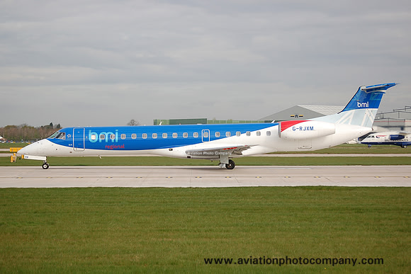 BMI Regional Embraer EMB-145 G-RJXM at Manchester IAP (2006)