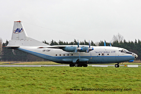 Aerovis Airlines Antonov An-12A UR-CBF at Shannon (2006)