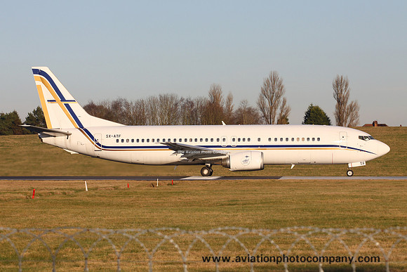 GainJet Aviation SA Boeing 737-400 SX-ATF (2017)