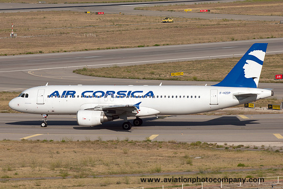 Air Corsica Airbus A320-200 F-HZDP at Marseilles (2016)