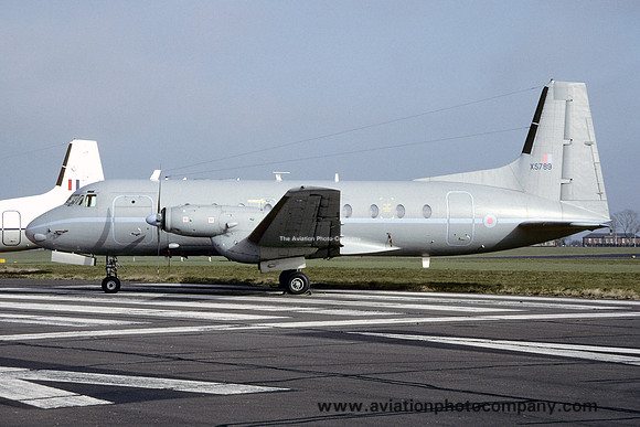RAF Avro Andover CC.2 XS789 at RAF Northolt (1995)