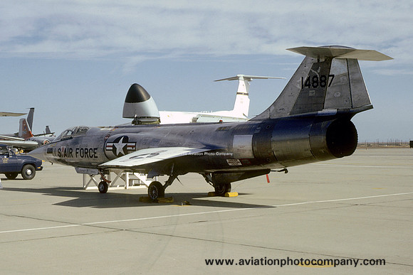 USAF 58 TFTW Lockheed F-104G Starfighter 67-14887 (1977)