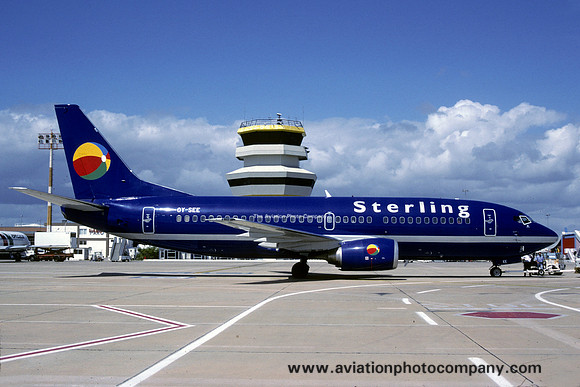 Sterling Boeing 737-300 OY-SEC (1998)