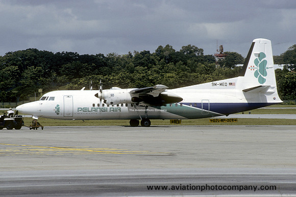 Pelangi Air Fokker 50 9M-MEQ (1992)