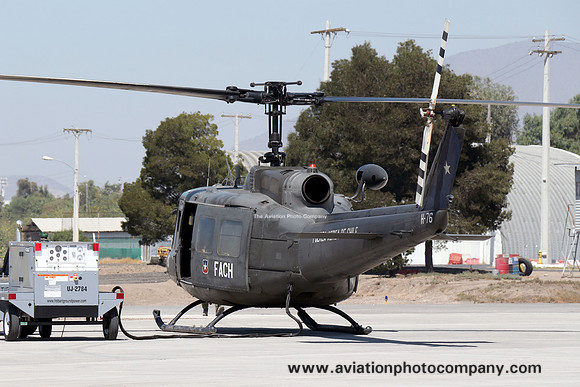 Chilean Air Force Grupo 9 Bell UH-1H H-76 at Pudahue (2013)
