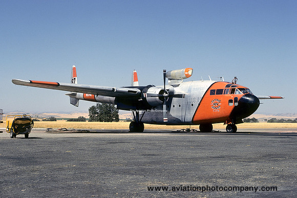 HV Flying Service Fairchild C-119B Flying Boxcar N13746 (1981)