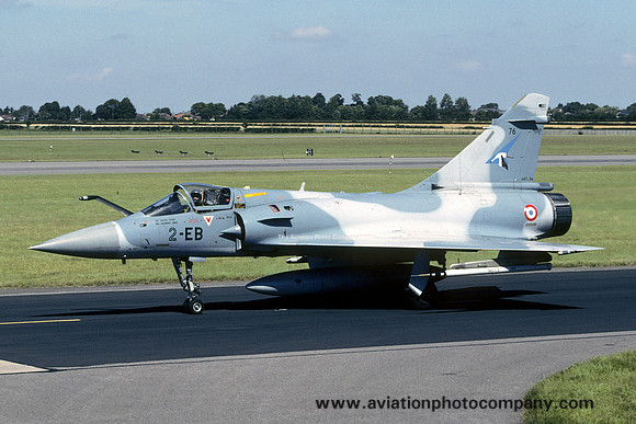French Air Force EC1/2 Dassault Mirage 2000-5 76/2-EB (2003)