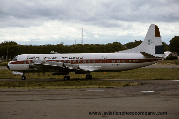 Lineas Aereas Paraguayas Lockheed Electra ZP-CBZ (1979)