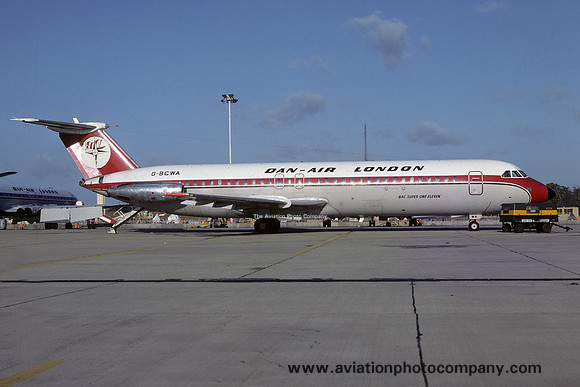 Dan Air BAC 111-517E G-BCWA (1979)