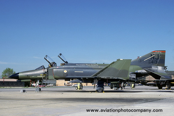 USAF New Jersey ANG 141 TFS McDonnell F-4E Phantom 68-0413/NJ (1986)