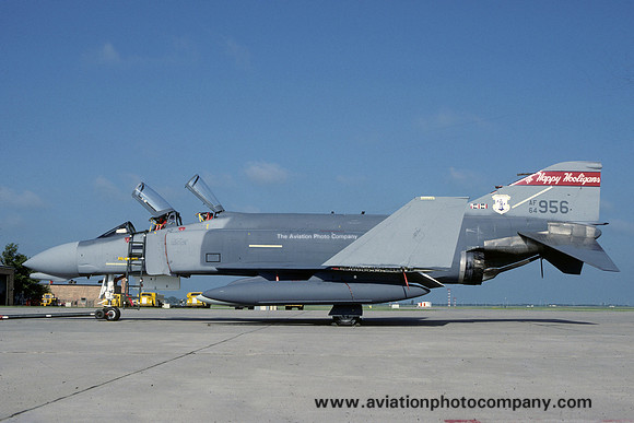 USAF North Dakota ANG 178 FIS McDonnell F-4D Phantom 64-0956 (1986)