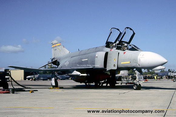 USAF Hawaii ANG 199 FIS McDonnell F-4C Phantom 64-0806 (1986)