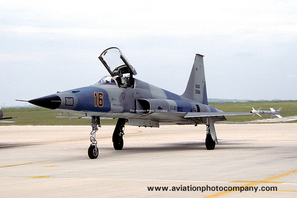 USAF 3 TFW 26 AGRS Northrop F-5E Tiger 75-0616 (1986)