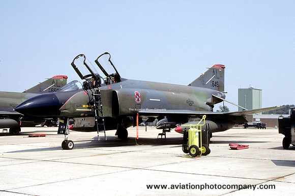USAF Alabama ANG 160 TFS McDonnell F-4D Phantom 66-7649/AL (1986)