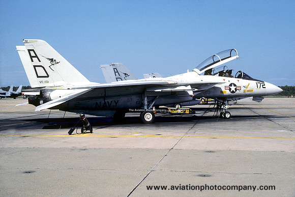 US Navy VF-101 Grumman F-14A Tomcat 161421/AD-172 (1986)