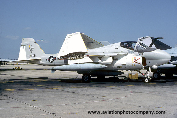 US Navy VA-34 Grumman A-6E Intruder 161231/AB-500 (1986)