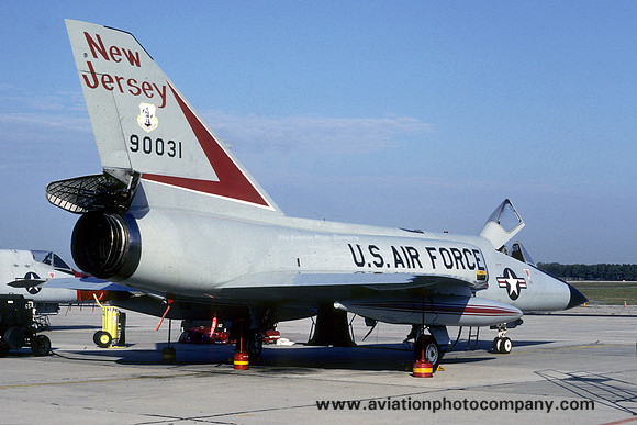 USAF New Jersey ANG 119 FIS Convair F-106A Delta Dart 59-0031 (1986)