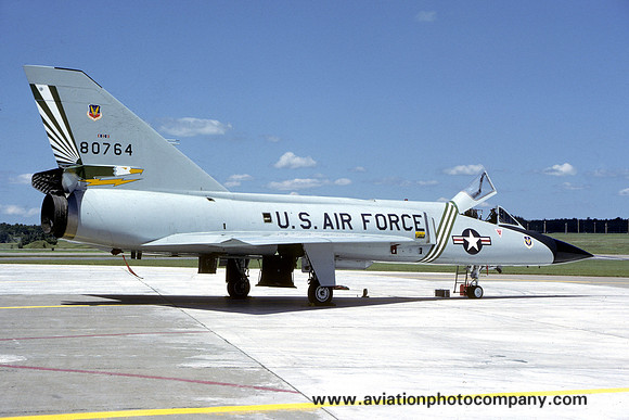USAF 49 FIS Convair F-106A Delta Dart 58-0764 (1986)