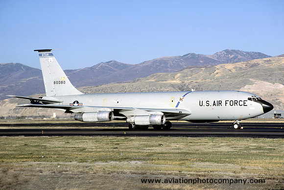 USAF Utah ANG 191 ARS Boeing KC-135E Stratotanker 58-0080 (1985)
