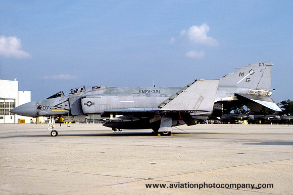 US Marines VMFA-321 McDonnell F-4S Phantom 153884/MG-07 (1986)