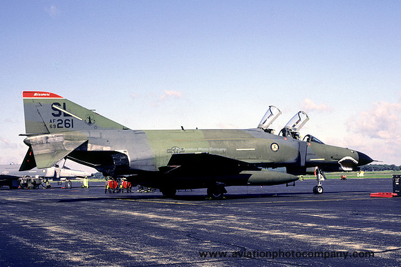 USAF Missouri ANG 110 TFS McDonnell F-4E Phantom 69-0261/SL (1986)